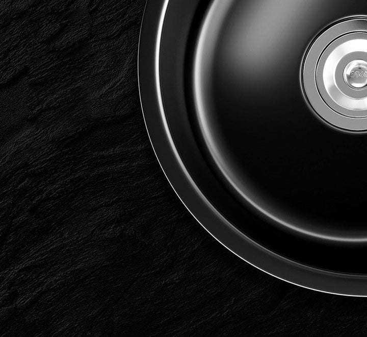 Lisslune | Contemporary Style Round Kitchen Sink Stainless Steel Kitchen Sink