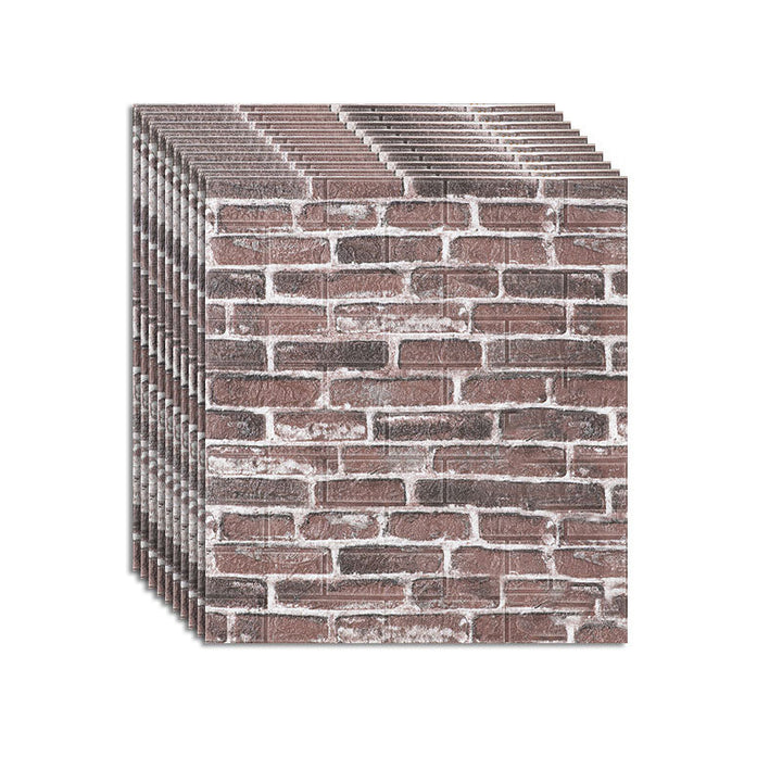 Lisslune | Industrial Wall Plank 3D Print Bathroom Living Room Wall Panels Set of 10