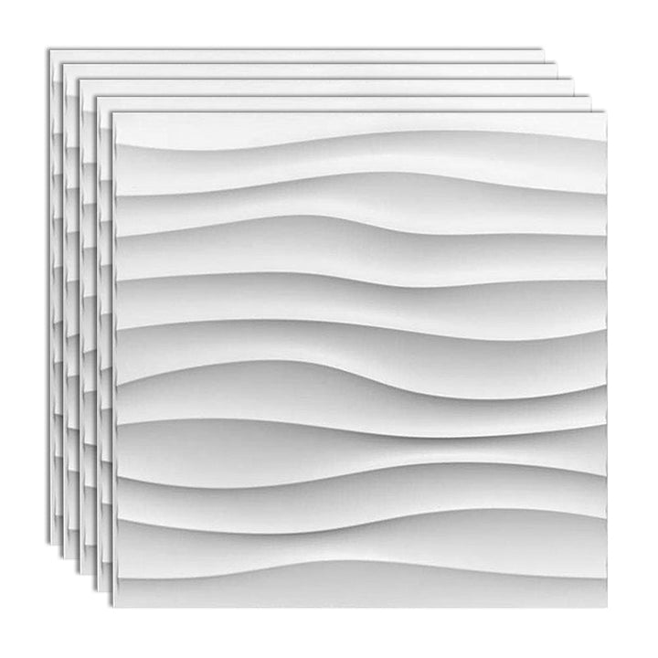 Lisslune | Modern square wall panel Peel and stick texture pattern wall covering