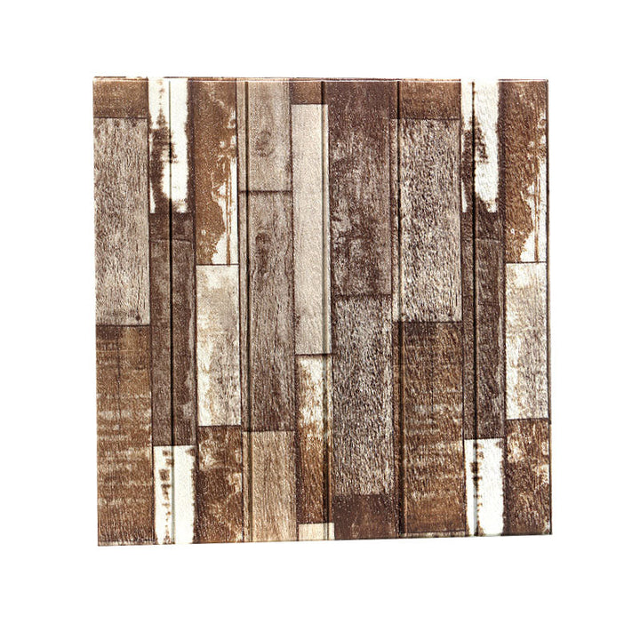 Lisslune | Modern Wall Paneling Peel and Stick Wood Look Design Rectangular Wall Paneling