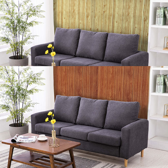 Lisslune | Modern Wall Paneling Peel and Stick Wood Look Design Rectangular Wall Paneling