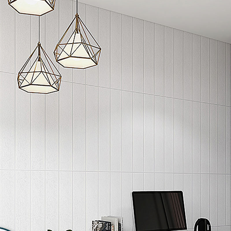 Lisslune | Modern Wall Paneling Peel and Stick Wood Look Design Rectangular Wall Paneling