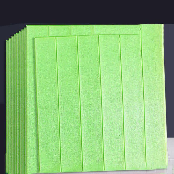 Lisslune | Modern Wall Paneling Peel and Stick Wood Look Design Rectangular Wall Paneling