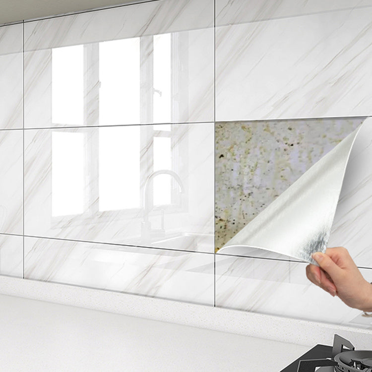 Lisslune | 30 cm X 58 cm PVC rectangular Peel & Stick subway tile kitchen and bathroom backsplash