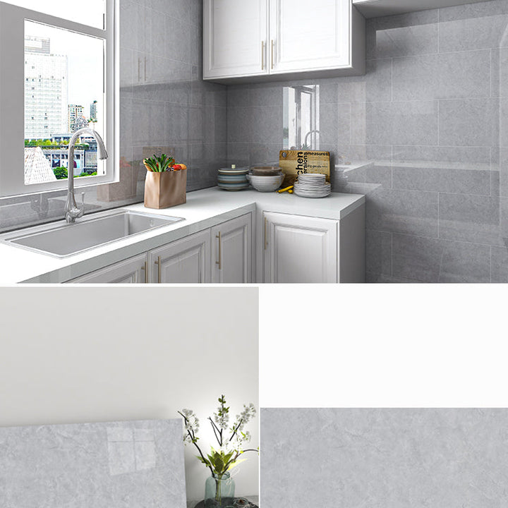 Lisslune | 30 cm X 58 cm PVC rectangular Peel & Stick subway tile kitchen and bathroom backsplash