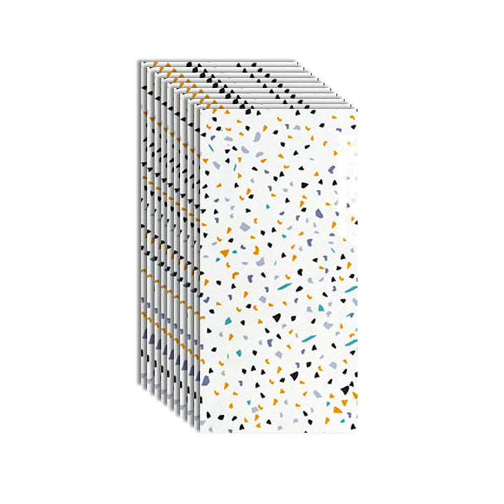 Lisslune | Single Tile Peel and Stick Tile Plastic Peel and Stick Tile with Rectangular Shape