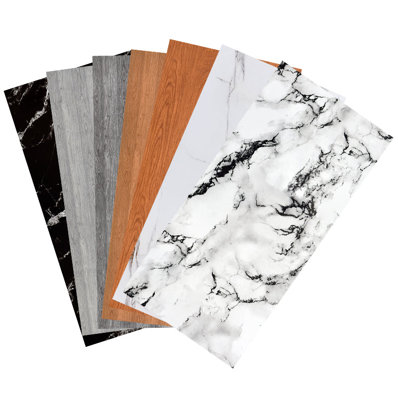 Lisslune | Single Tile Peel and Stick Tile Plastic Peel and Stick Tile with Rectangular Shape