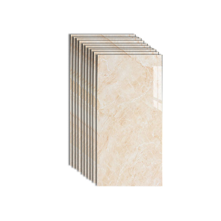Lisslune | Single Tile Peel and Stick Tile Plastic Peel and Stick Tile with Rectangular Shape