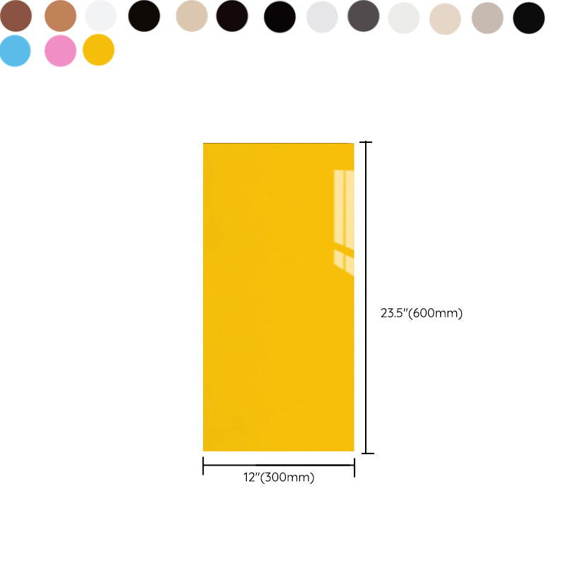 Lisslune | Single Tile Peel and Stick Tile Plastic Peel and Stick Tile with Rectangular Shape