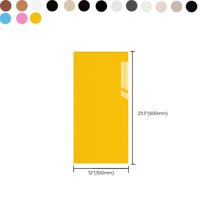 Lisslune | Single Tile Peel and Stick Tile Plastic Peel and Stick Tile with Rectangular Shape