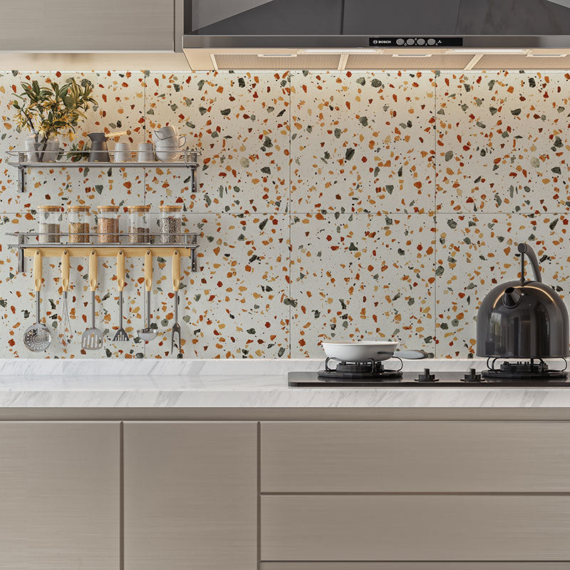 Lisslune | Contemporary plastic wallpaper Square shape wallpaper with waterproof