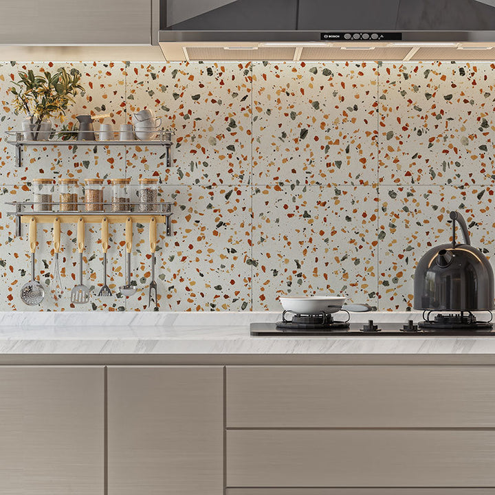 Lisslune | Contemporary plastic wallpaper Square shape wallpaper with waterproof