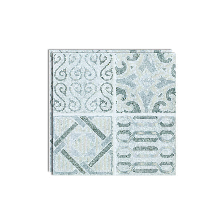 Lisslune | Mosaic Tile Wallpaper Contemporary Plastic Wallpaper with Square Shape