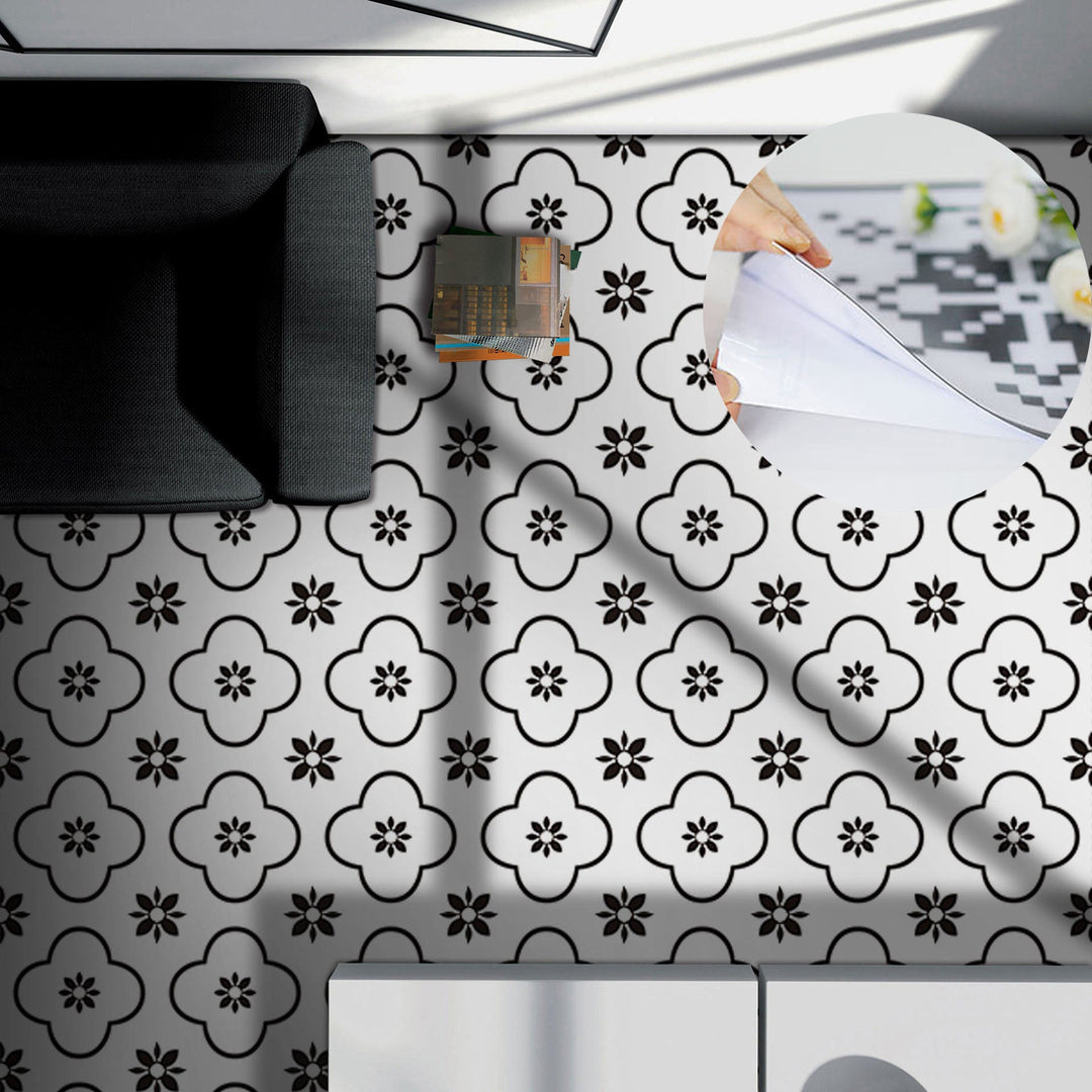 Lisslune | Mosaic tiles peel and stick wall tile modern PVC wallpaper with waterproof