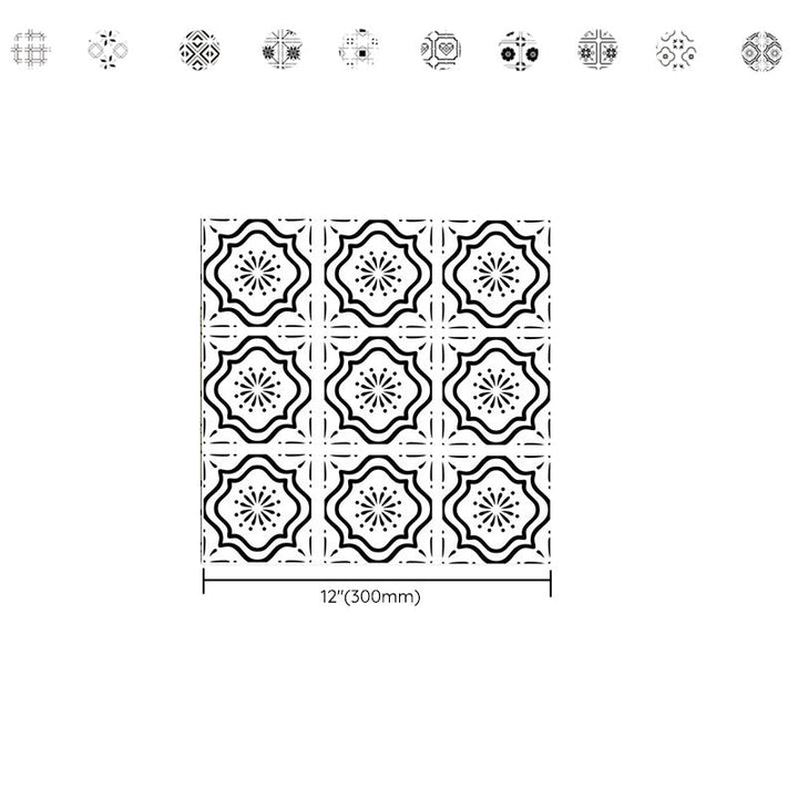 Lisslune | Mosaic tiles peel and stick wall tile modern PVC wallpaper with waterproof