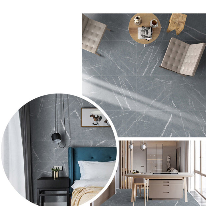 Lisslune | Modern plastic wallpaper single piece peel and stick wall tile with square shape