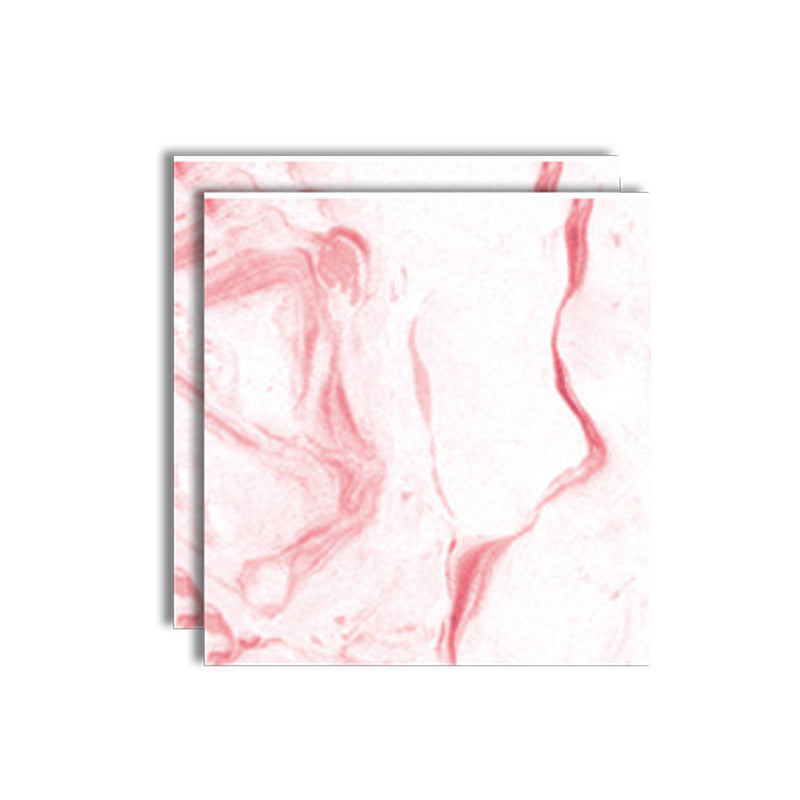 Lisslune | Modern plastic wallpaper single piece peel and stick wall tile with square shape