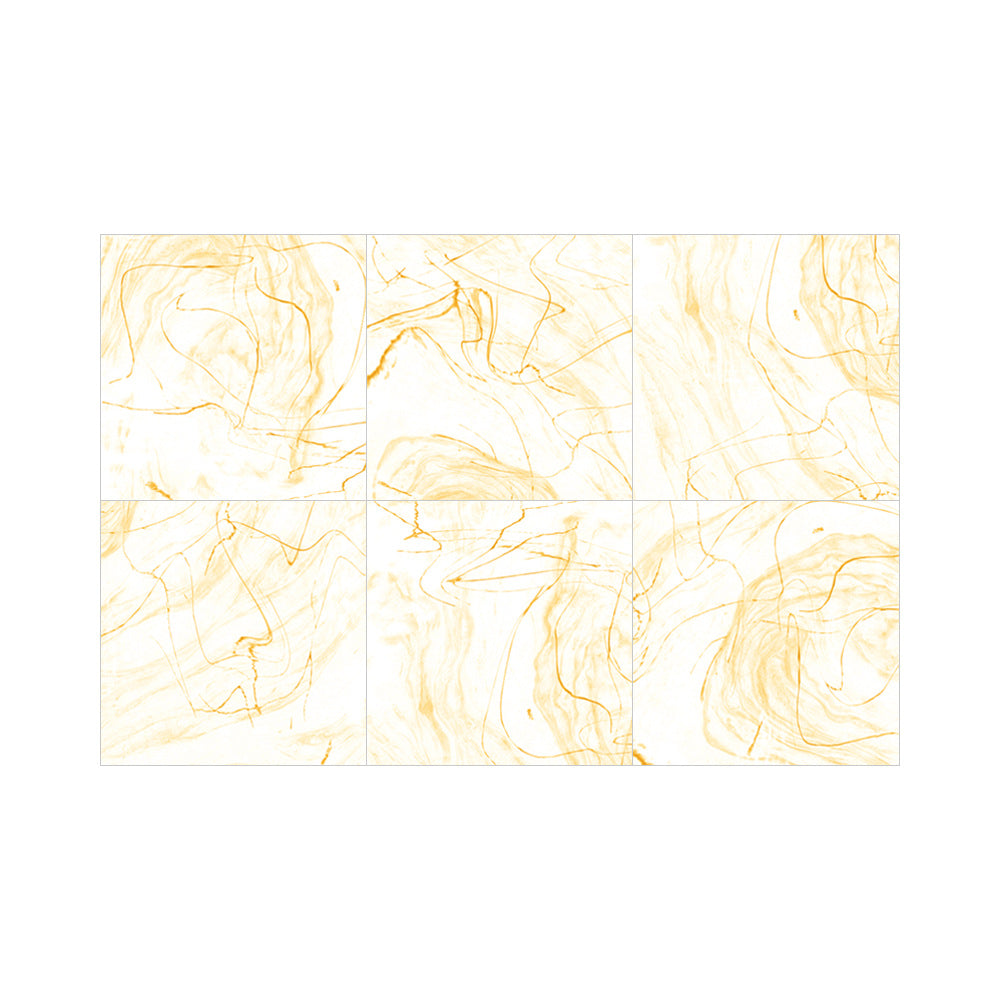 Lisslune | Modern plastic wallpaper single piece peel and stick wall tile with square shape