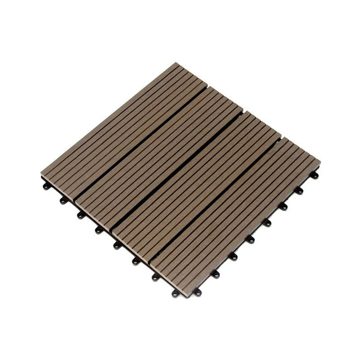 Lisslune | Floor Bullnose Click Lock Wire Brushed Wood Tiles