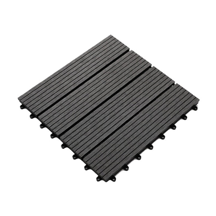 Lisslune | Floor Bullnose Click Lock Wire Brushed Wood Tiles