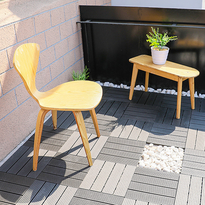 Lisslune | Floor Bullnose Click Lock Wire Brushed Wood Tiles