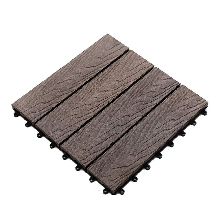 Lisslune | Floor Bullnose Click Lock Wire Brushed Wood Tiles