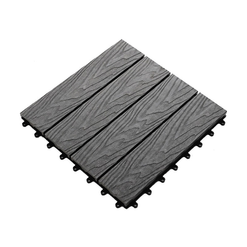 Lisslune | Floor Bullnose Click Lock Wire Brushed Wood Tiles