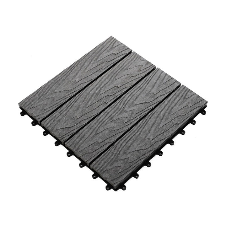 Lisslune | Floor Bullnose Click Lock Wire Brushed Wood Tiles