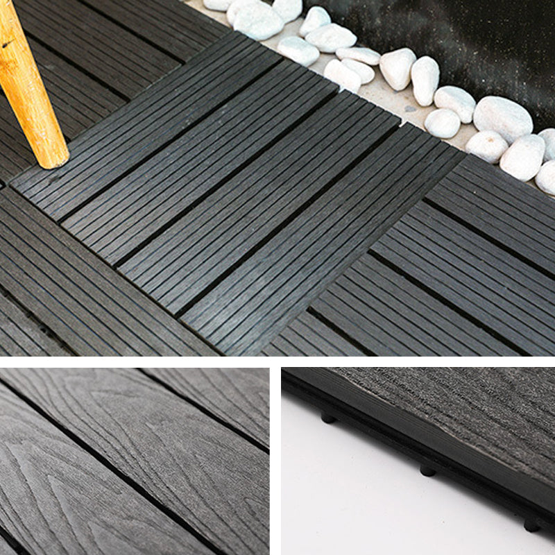 Lisslune | Floor Bullnose Click Lock Wire Brushed Wood Tiles