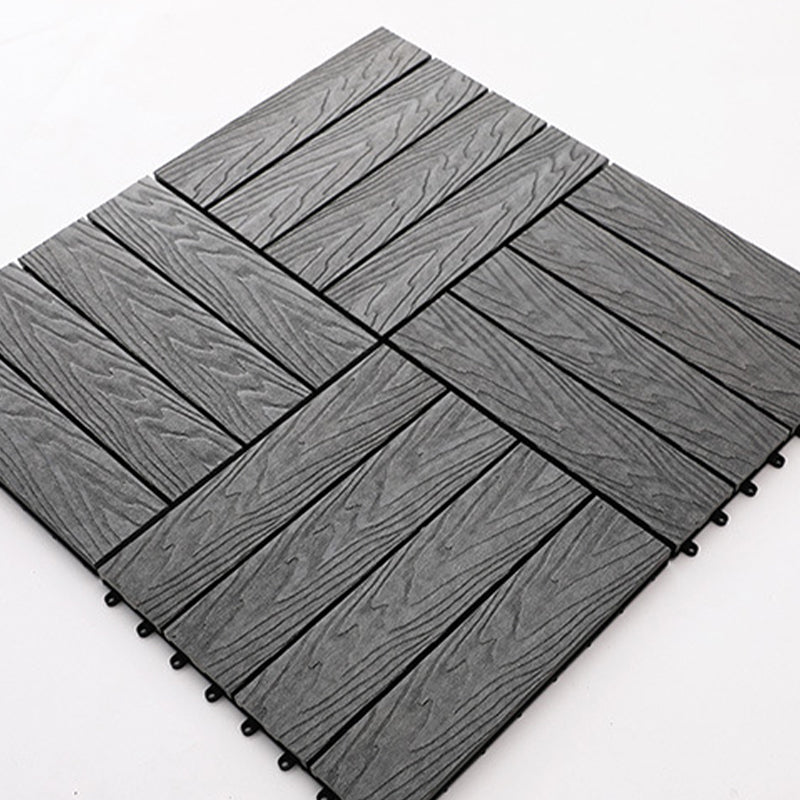 Lisslune | Floor Bullnose Click Lock Wire Brushed Wood Tiles