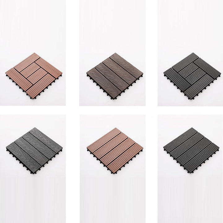 Lisslune | Floor Bullnose Click Lock Wire Brushed Wood Tiles