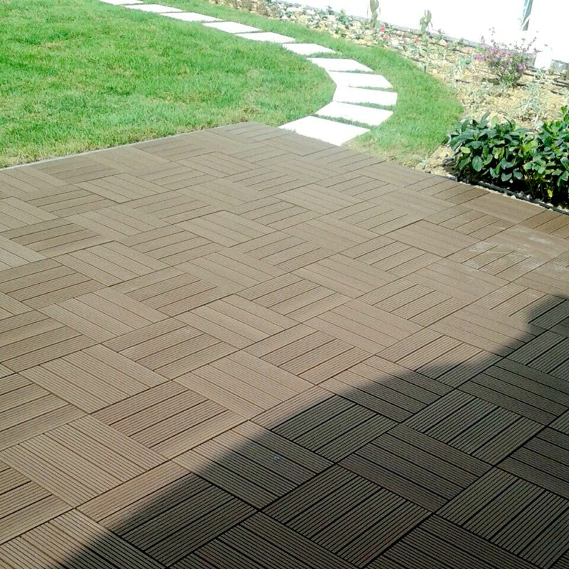 Lisslune | Floor Bullnose Click Lock Wire Brushed Wood Tiles