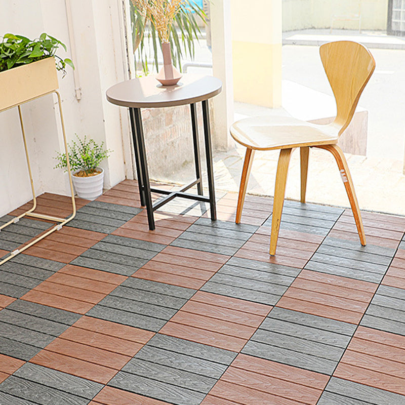 Lisslune | Floor Bullnose Click Lock Wire Brushed Wood Tiles