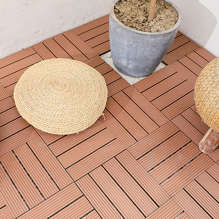 Lisslune | Floor Bullnose Click Lock Wire Brushed Wood Tiles