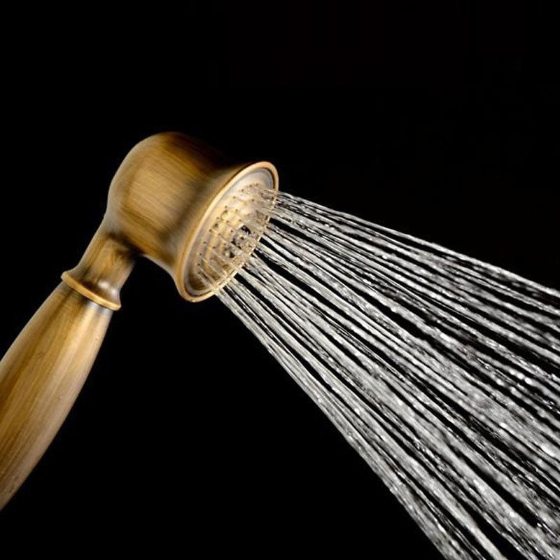Lisslune | All-Copper Single-Function Handheld Showerhead European Style Antique Rain Showerhead