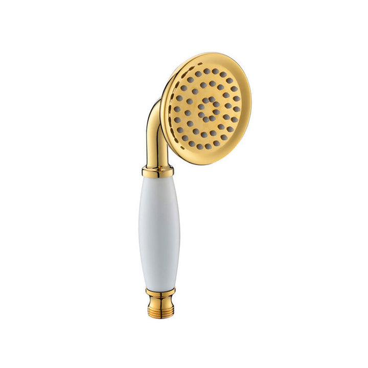 Lisslune | All-Copper Single-Function Handheld Showerhead European Style Antique Rain Showerhead