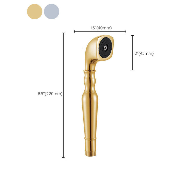 Lisslune | All-Copper Single-Function Handheld Showerhead European Style Antique Rain Showerhead