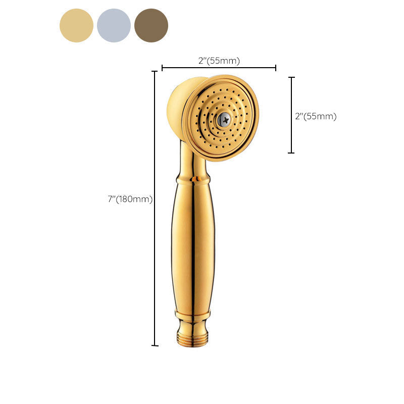 Lisslune | All-Copper Single-Function Handheld Showerhead European Style Antique Rain Showerhead