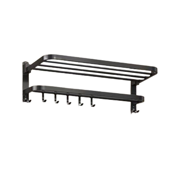 Lisslune | Matte black bathroom accessory set Modern bathroom accessory hardware set