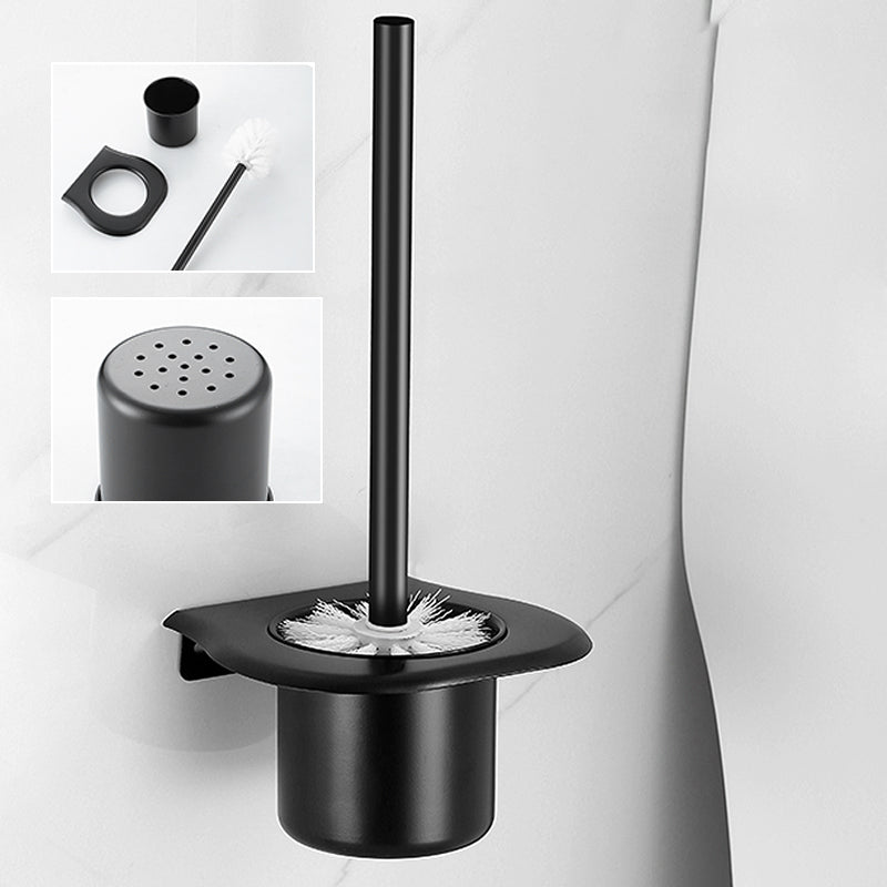 Lisslune | Matte black bathroom accessory set Modern bathroom accessory hardware set