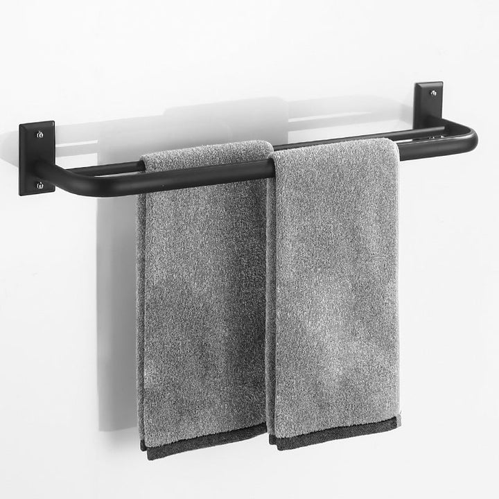 Lisslune | Matt Black Bathroom Accessory Set Modern Bathroom Accessory as Individual Piece or as Set