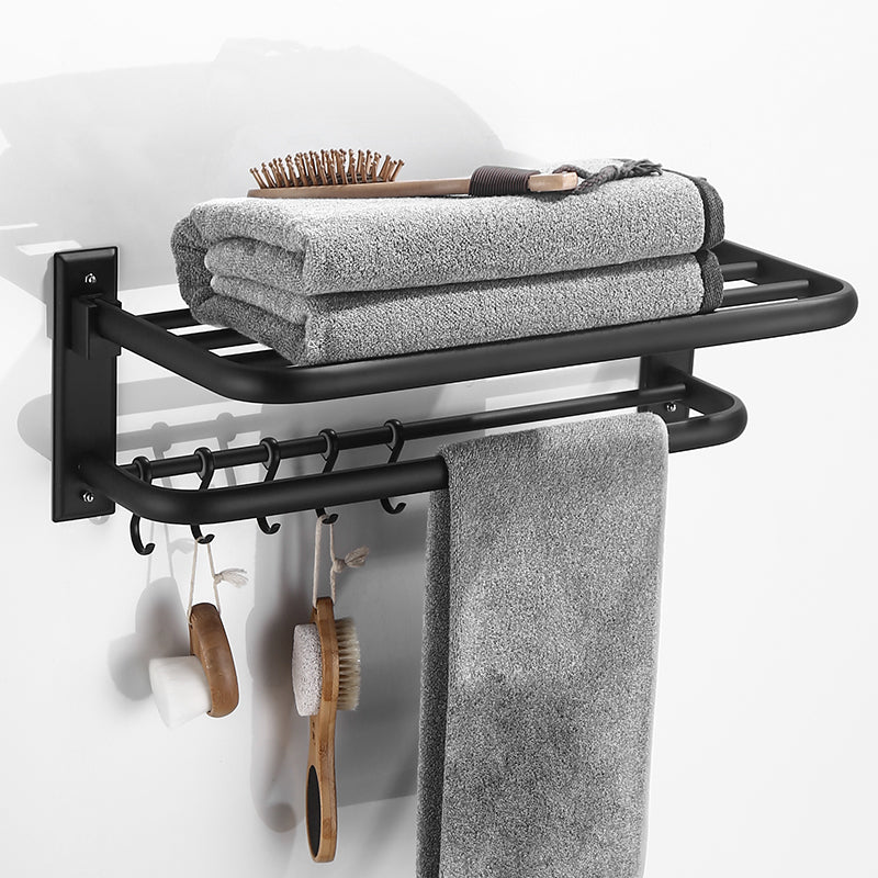 Lisslune | Matt Black Bathroom Accessory Set Modern Bathroom Accessory as Individual Piece or as Set