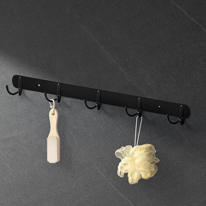 Lisslune | Black modern bathroom accessory set stainless steel bathroom fittings