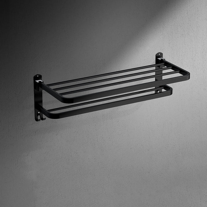 Lisslune | Black modern bathroom accessory set stainless steel bathroom fittings