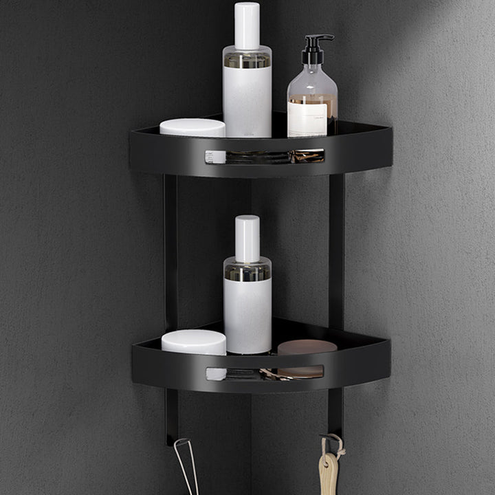 Lisslune | Black modern bathroom accessory set stainless steel bathroom fittings