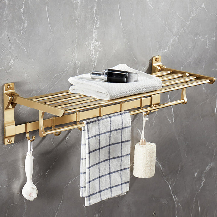 Lisslune | Modern Metal Bathroom Hardware Set Gold Bathroom Accessories Hardware Set