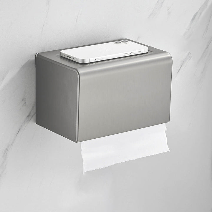 Lisslune | Modern Chrome Bathroom Accessories Set Aluminum Bathroom Fittings Set