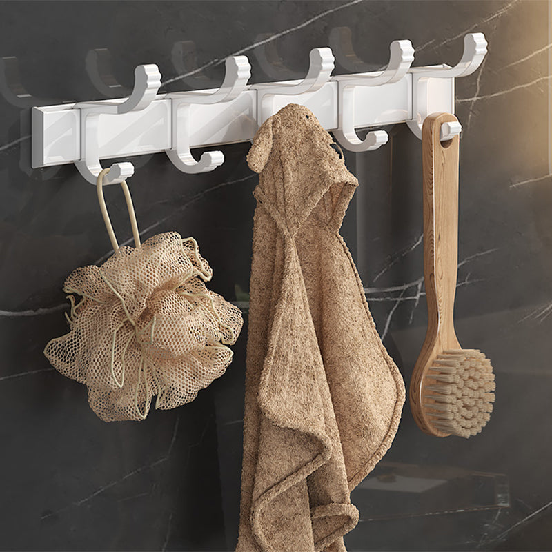 Lisslune | Modern white bathroom accessories as a single piece or in a set made of metal