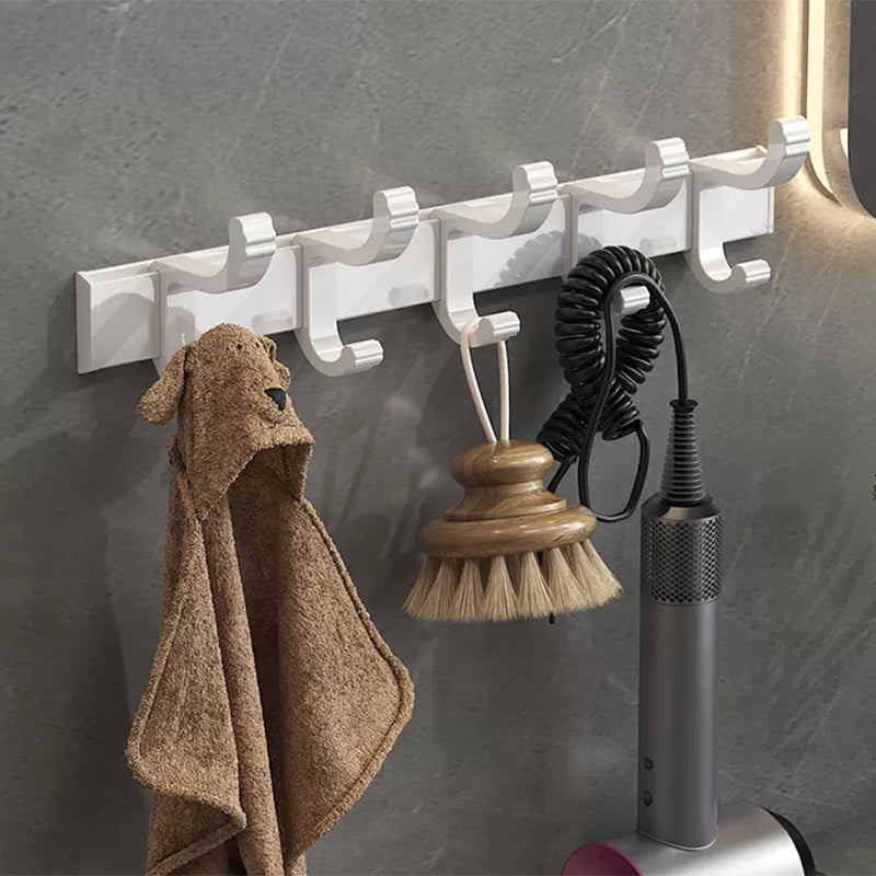 Lisslune | Modern white bathroom accessories as a single piece or in a set made of metal