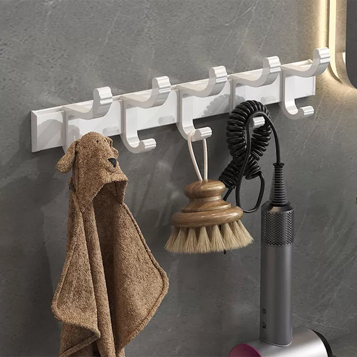 Lisslune | Modern white bathroom accessories as a single piece or in a set made of metal